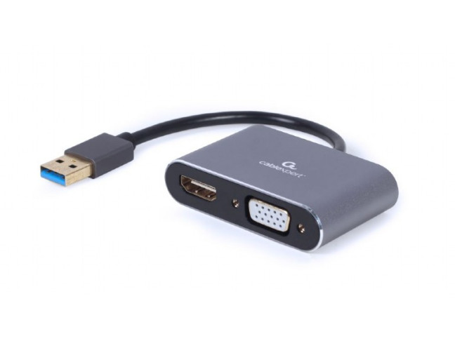 Адаптер Cablexpert A-USB3-HDMIVGA-01