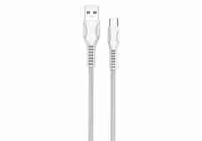 Кабель ColorWay USB/Micro-USB Line Drawing White 1m (CW-CBUM028-WH)