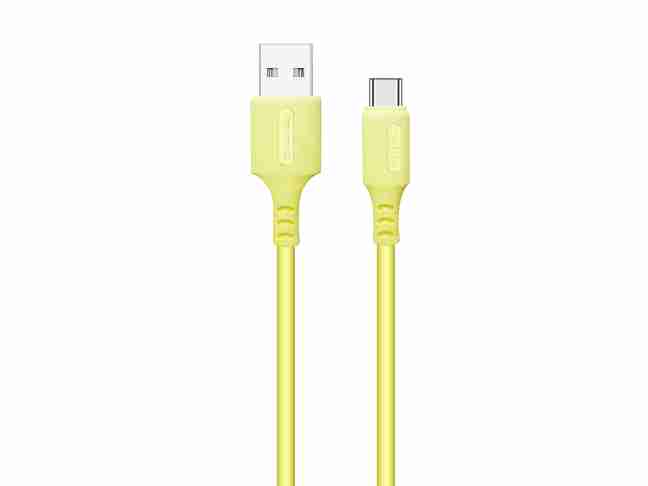 Кабель ColorWay USB - Type-C 1m Yellow (CW-CBUC043-Y)