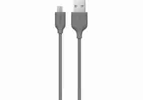 Кабель Ttec MicroUSB 1.2m Gray (2DK7530GR)