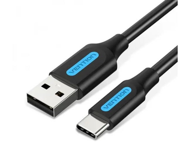 Кабель Vention USB to USB Type-C 1.5m Black (COKBG)