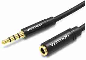 Кабель Vention Audio 3.5 mm M - 3.5 mm F 2mBlack (BHBBH)