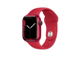 Смарт-часы Apple Watch Series 7 GPS 45mm PRODUCT RED Aluminum Case With PRODUCT RED Sport Band (MKN93)