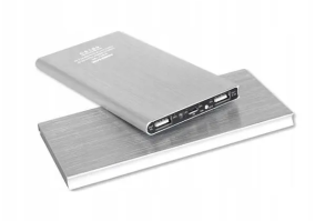 Зовнішній акумулятор (Power Bank) HI-TECH US13B POWERBANK 20000mAh 2x USB SUPER SLIM