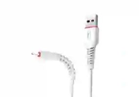 Кабель SkyDolphin S54V Soft USB - microUSB 1м, White (USB-000433)