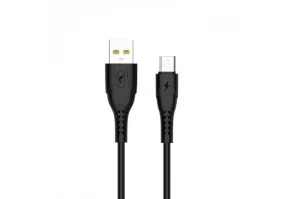 Кабель SkyDolphin S08V USB - microUSB 1м, Black (USB-000565)