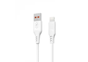 Кабель SkyDolphin S61LB USB - Lightning 2м, White (USB-000574)