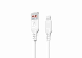 Кабель SkyDolphin S61L USB to Lightning 1m White (USB-000443)