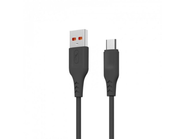 Кабель SkyDolphin S61VB USB to Micro USB 2m Black (USB-000450)