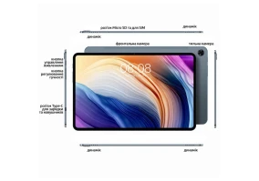 Планшет Teclast T40 Pro 8/128GB 4G Black-Grey (TLA002/TL-102736)