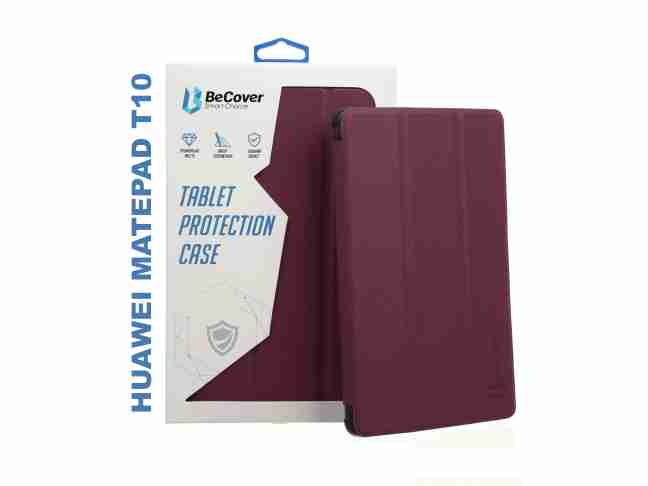 Чехол BeCover Smart Case для Huawei MatePad T10 Red Wine (705396)