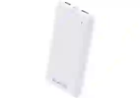 Зовнішній акумулятор (Power Bank) ColorWay Slim 10000mAh White (CW-PB100LPF2WT)