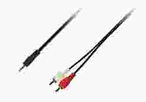 Кабель PIKO AUX 3.5mm M - 2xRCA M 3m (1283126473906)