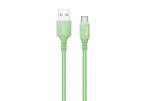 Кабель ColorWay USB - Type-C 1m Green (CW-CBUC042-GR)