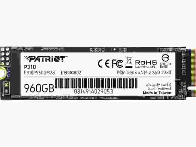 SSD накопитель Patriot P310 960 GB (P310P960GM28)