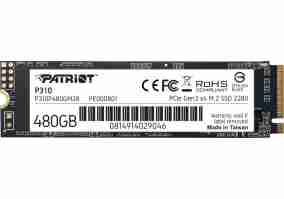 SSD накопичувач Patriot P310 480 GB (P310P480GM28)