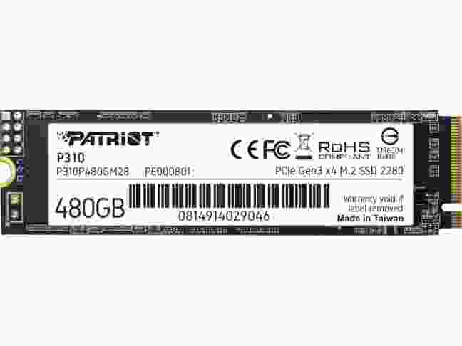 SSD накопитель Patriot P310 480 GB (P310P480GM28)