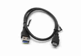 Кабель PowerPlant USB 3.0 AM – Type C 0,5m (KD00AS1253)