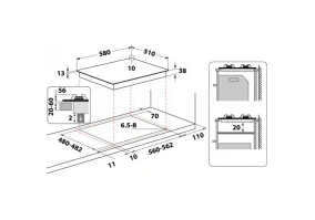 Варочная поверхность Whirlpool TGML 661 IX