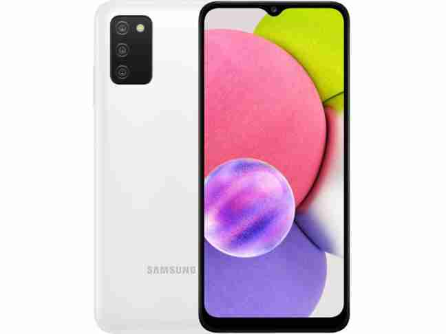 Смартфон Samsung Galaxy A03s 3/32GB White (SM-A037FZWD)