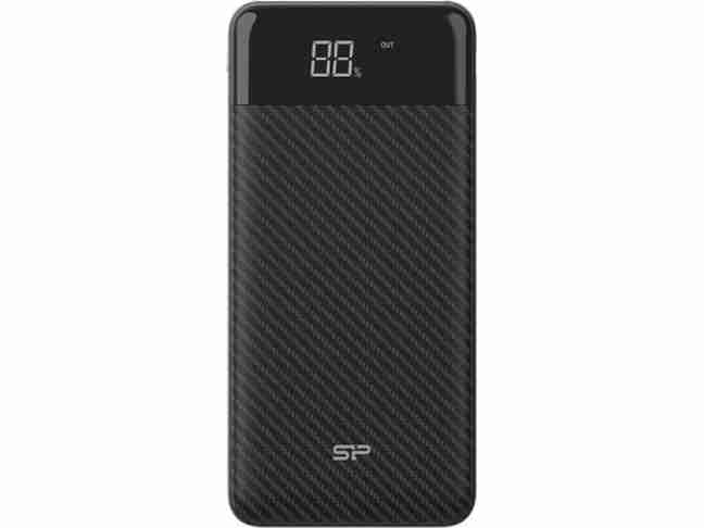 Зовнішній акумулятор (Power Bank) Silicon Power GP28 10000mAh Black (SP10KMAPBKGP280K)