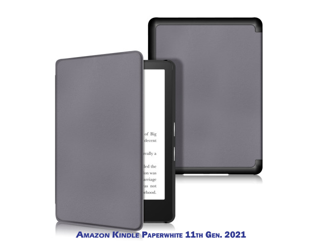 Чехол для электронной книги BeCover Smart Case для Amazon Kindle Paperwhite 11th Gen. 2021 Gray (707205)