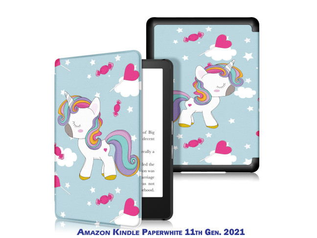 Чохол для електронної книги BeCover Smart Case для Amazon Kindle Paperwhite 11th Gen. 2021 Unicorn (707217)