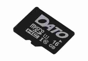 Карта памяти Dato microSDHC 16GB UHS-I Class 10 (DTTF016GUIC10)