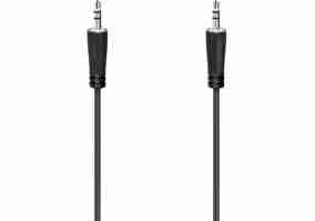 Аудиокабель Hama 3.5 mm Jack - 3.5 mm Jack Stereo 1.5 m Black (00205262)