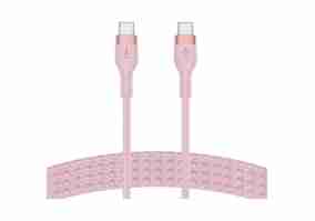 Кабель Belkin Boost Up Charge Pro Flex USB-C to USB-C 1m Pink (CAB011BT1MPK)