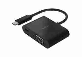 Адаптер Belkin Charge Adapter USB-C - VGA Black (AVC001BTBK)