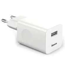 Мережевий зарядний пристрій BASEUS Wall Charger Quick Charge White (CCALL-BX02)