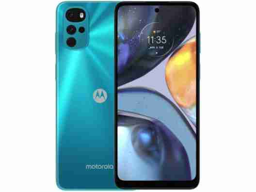 Смартфон Motorola G22 4/64GB Iceberg Blue (PATW0030UA)