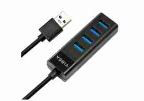 Мультипортовый адаптер Vinga USB3.0 to 4xUSB3.0 Hub (VHA3A4)