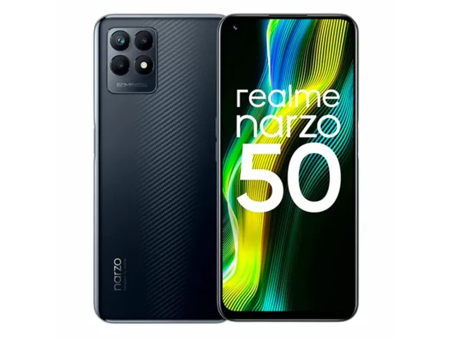 Смартфон Realme Narzo 50 4/128GB Speed Black