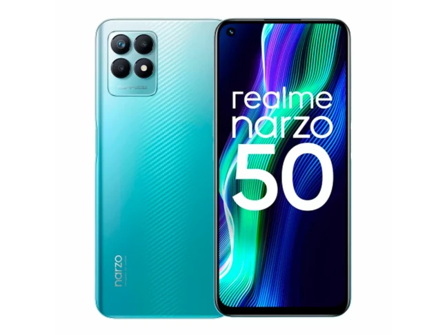 Смартфон Realme Narzo 50 4/64GB Speed Blue