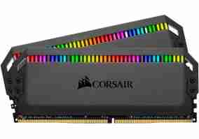 Модуль памяти Corsair 32 GB (2x16GB) DDR4 3600 MHz Dominator Platinum RGB (CMT32GX4M2D3600C18)