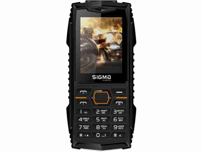 Мобильный телефон Sigma mobile X-TREME AZ68 Black-Orange