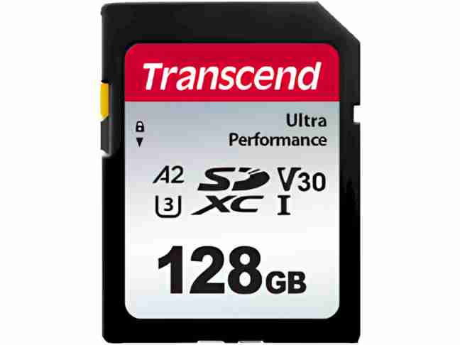 Карта памяти Transcend 128 GB SDXC UHS-I U3 V30 A2 340S (TS128GSDC340S)