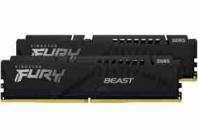 Модуль памяти Kingston FURY 32 GB (2x16GB) DDR5 4800 MHz Beast Black (KF548C38BBK2-32)