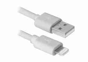 Кабель REAL-EL USB Type-C to Lightning 1m MFI TPE White (EL123500057)