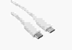 Кабель REAL-EL Premium Rainbow USB Type C-USB Type C 1m, White UAH (4743304104741)