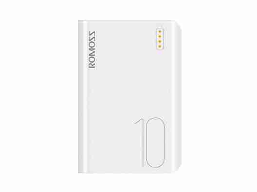 Внешний аккумулятор (Power Bank) Romoss 10000mah Sense4mini (PPH10-301-1141) белый