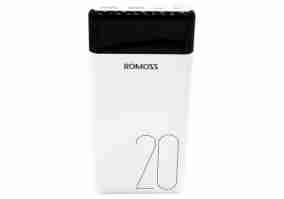 Зовнішній акумулятор (Power Bank) Romoss 20000mah (LT20-01-132) white