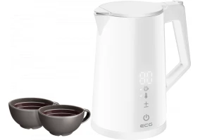 Электрочайник ECG RK 1893 Digitouch White