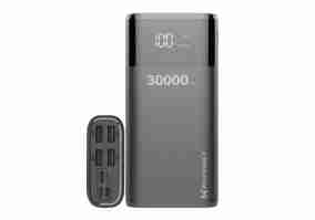 Зовнішній акумулятор (Power Bank) Wozinsky 30000mAh Black (WPB-001BK)