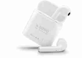 Навушники SAVIO TWS-01 White