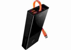 Зовнішній акумулятор (Power Bank) BASEUS Elf Digital Display 65W 20000mAh Black (PPJL000001)