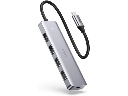 Мультипортовый адаптер UGREEN CM219 Gray (70336)