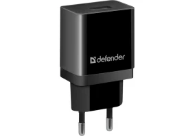 Мережевий зарядний пристрій Defender UPC-11 1xUSB, 5V/2.1А + micro-USB (83556)
